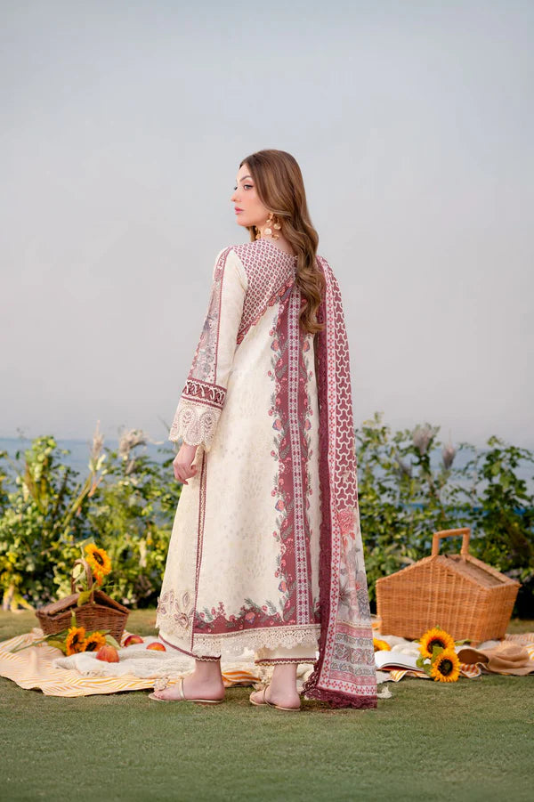 Aabyaan 3Pc Embroidered Lawn Suit ASENA (AR-06) gulbuy.com