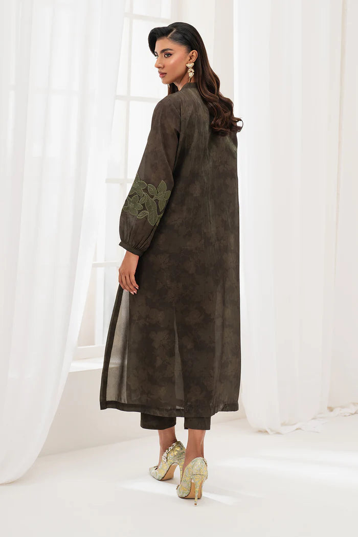 Baroque 2Pc Embroidered Georgette Suit PR-1093 gulbuy.com