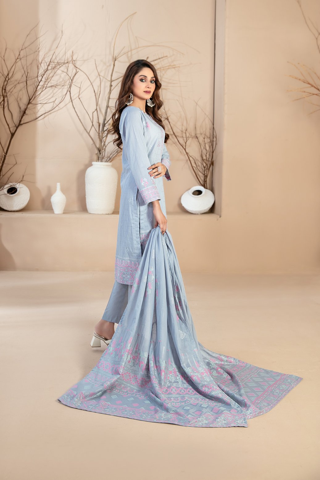 Tawakkal 3 Piece Cotton Lawn Suit (D-2946) gulbuy.com