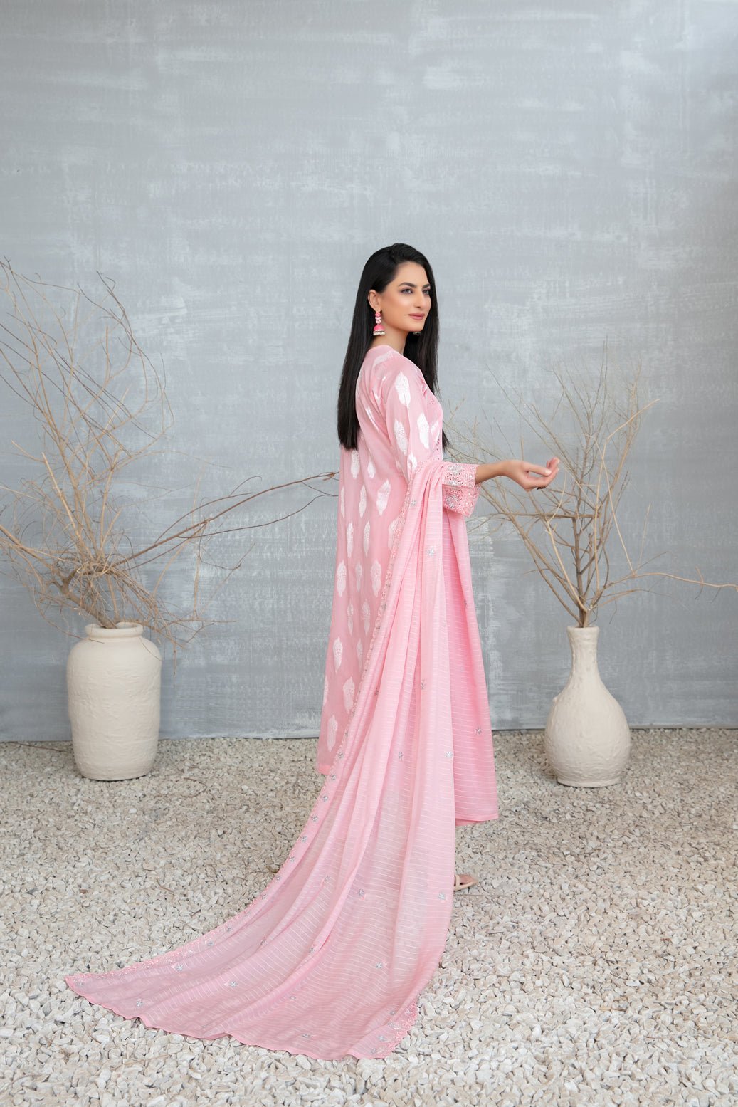 Tawakkal 3Pc Embroidered Lawn Suit D-1091-Izara gulbuy.com