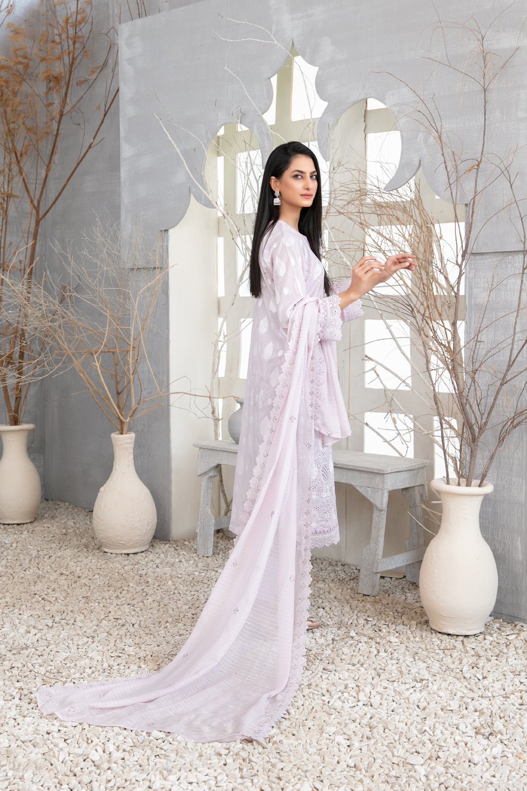 Tawakkal 3Pc Embroidered Lawn Suit D-1096-Izara gulbuy.com