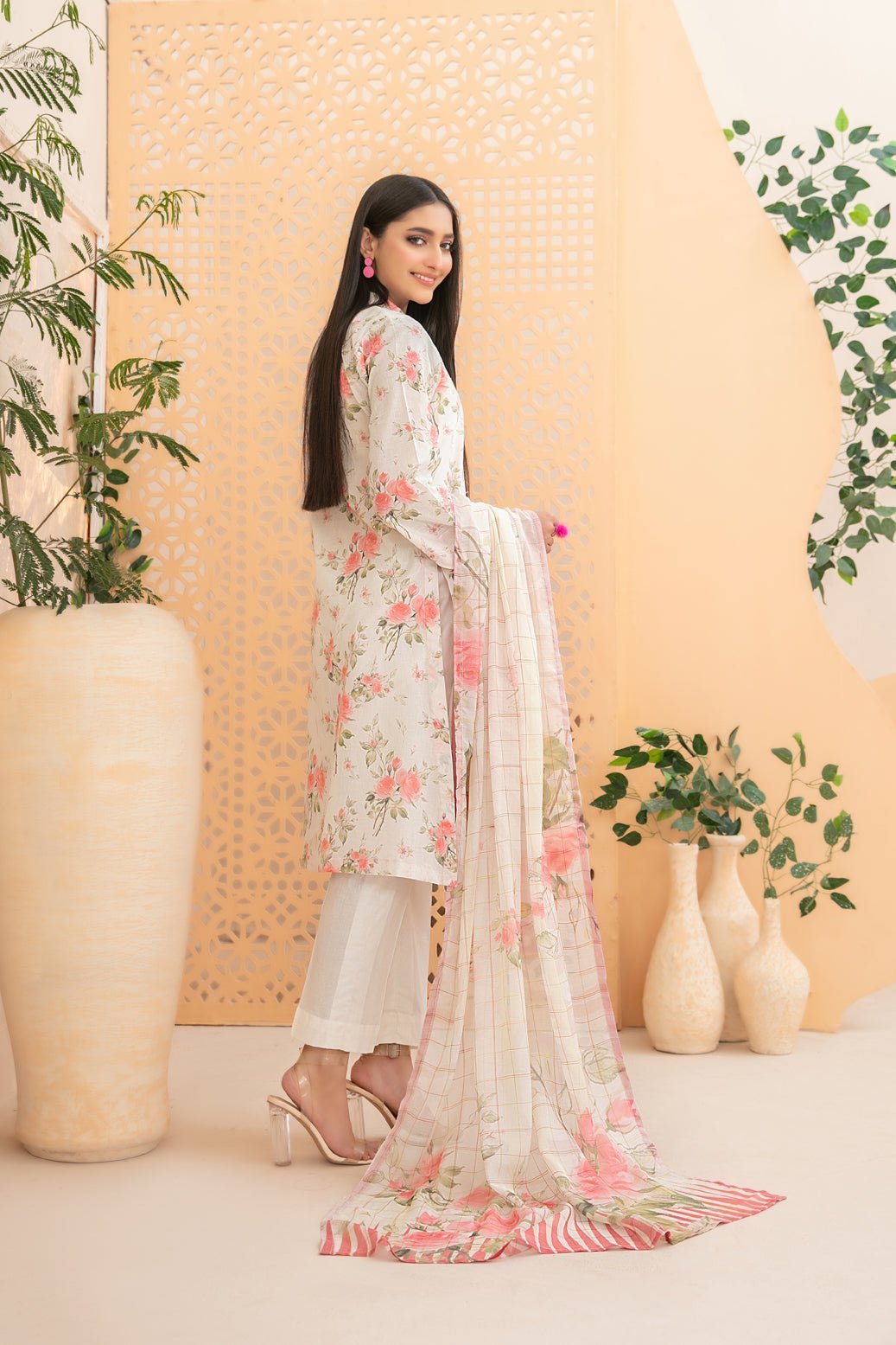 Tawakkal 3Pc Embroidered Lawn Suit D-3503-Zyra gulbuy.com