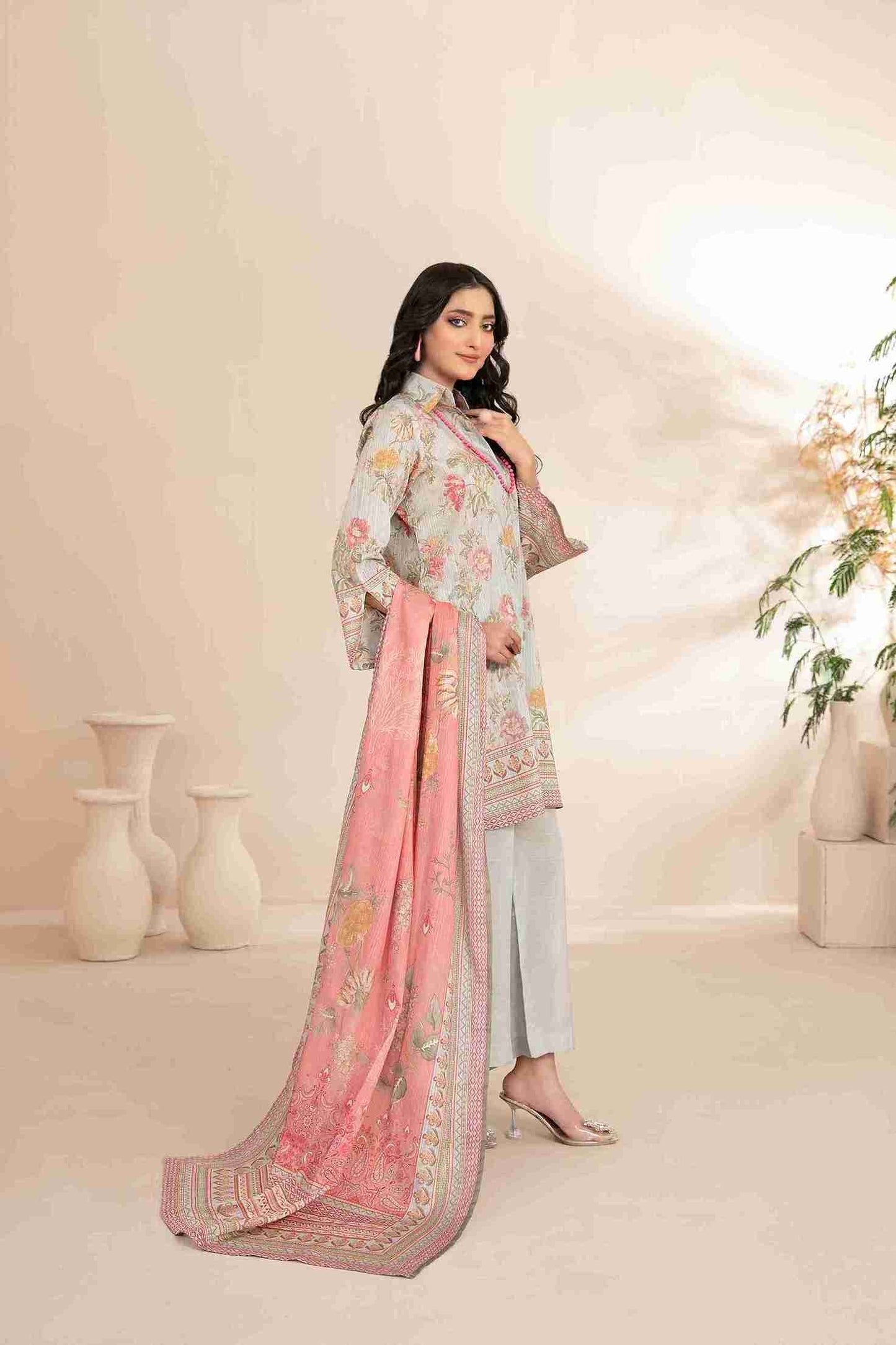 Tawakkal 3Pc Digital Printed Lawn Suit D-1281-Sejal gulbuy.com