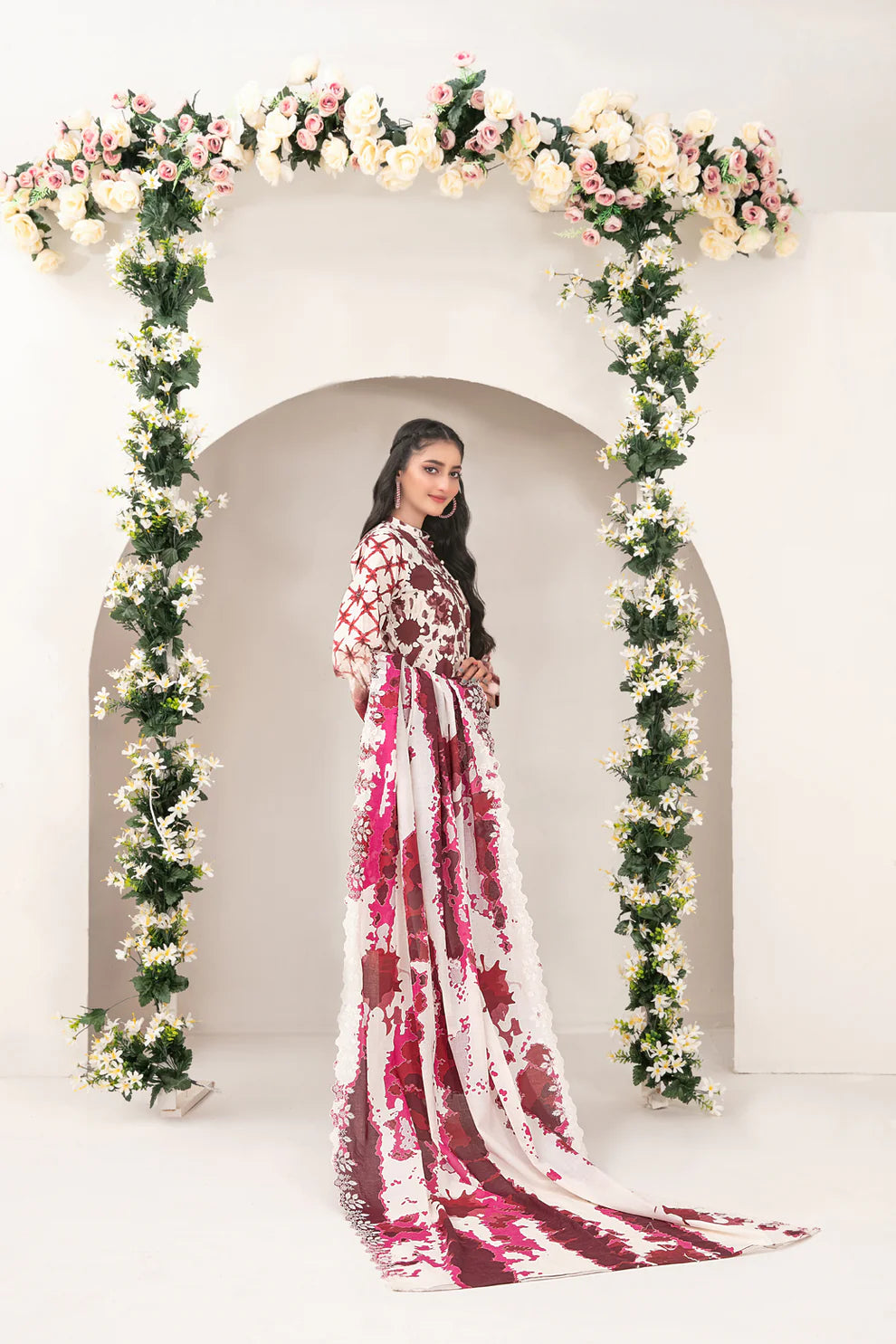 Tawakkal 3Pc Embroidered Lawn Suit D-1395 gulbuy.com