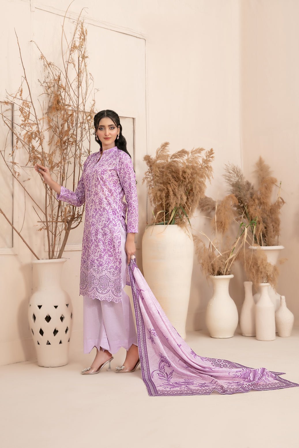 Tawakkal 3Pc Digital Printed Lawn Suit D-1102-Meheroon gulbuy.com