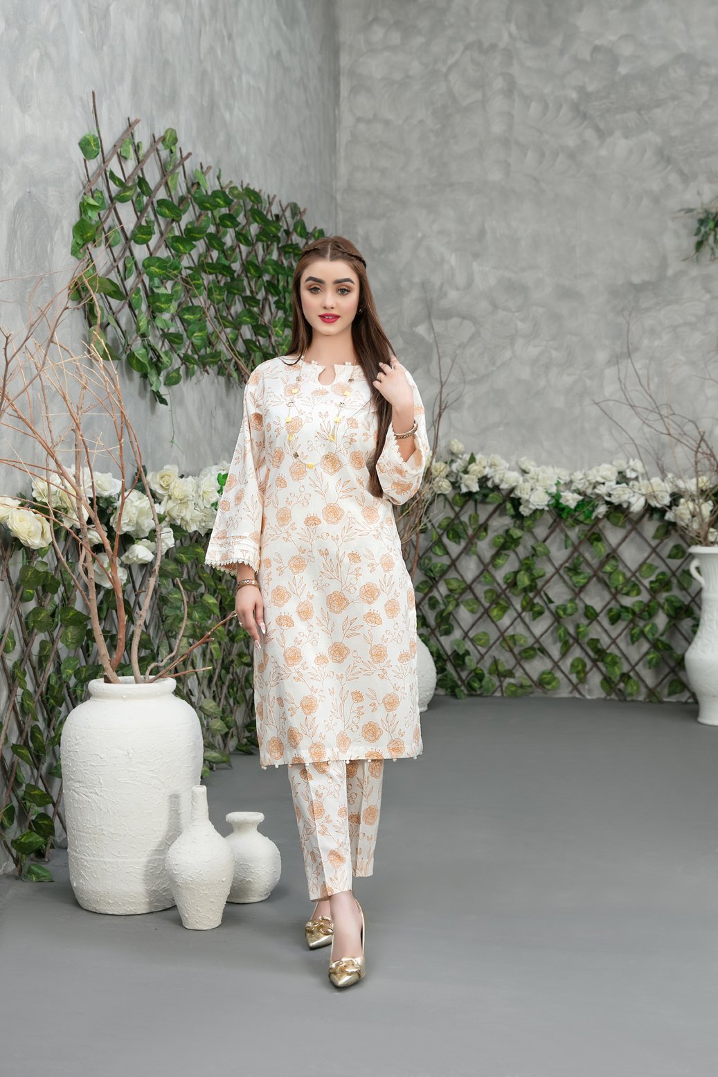 Tawakkal 2 Piece Printed Lawn Suit (D-3194)