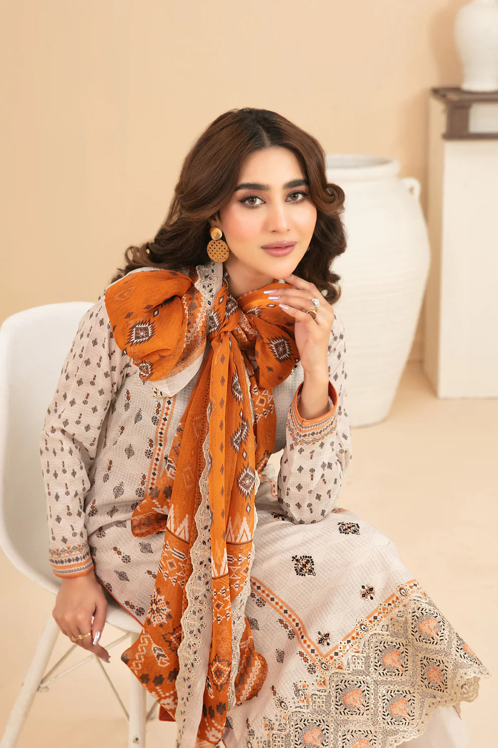 Tawakkal 3Pc Embroidered Lawn Suit D-1111 gulbuy.com