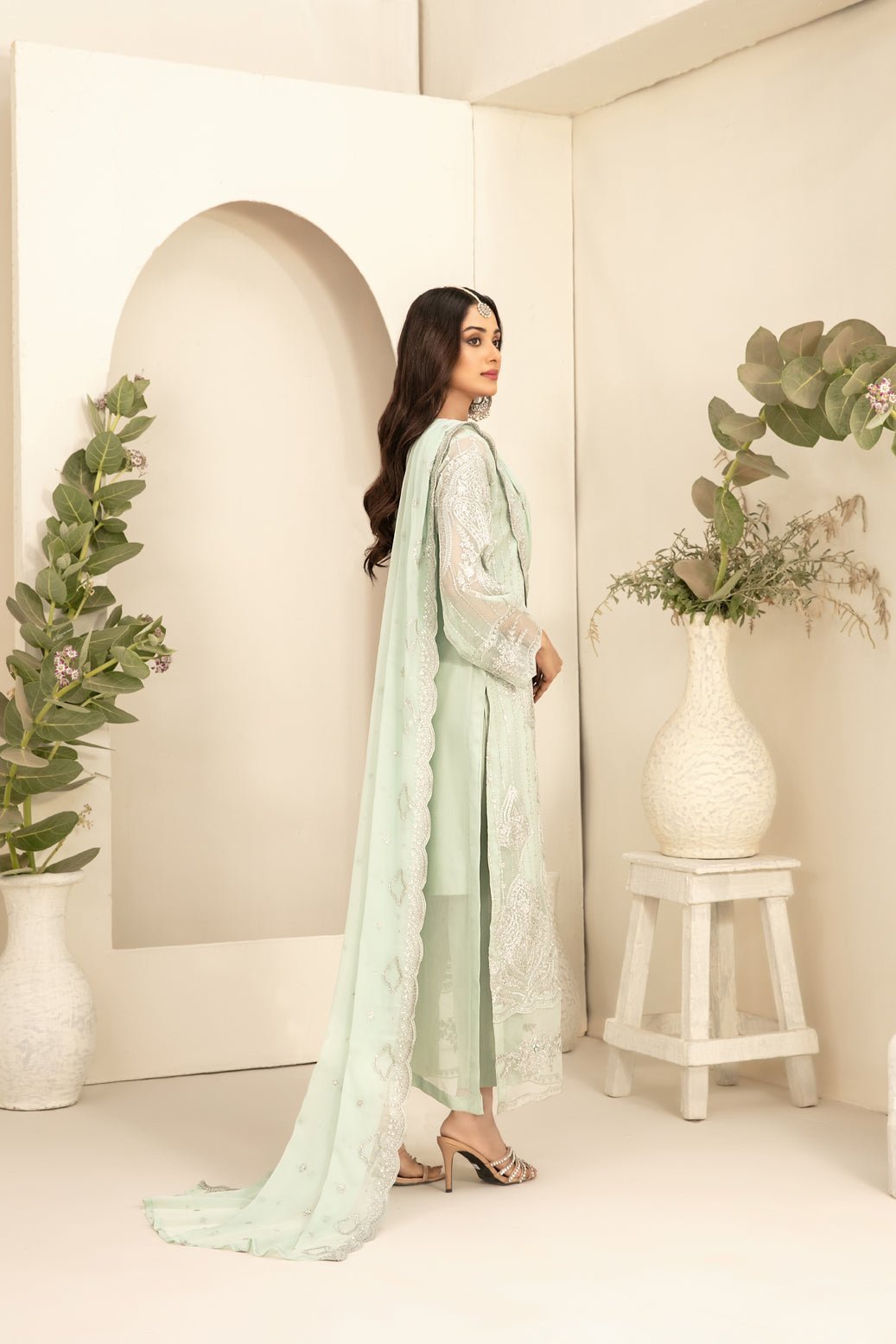 Tawakkal 3Pc Embroidered Viscose Suit D-5629-Setareh gulbuy.com