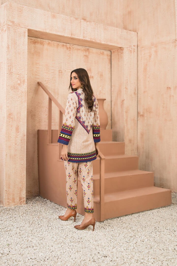 Tawakkal 2 Piece Printed Viscose Suit (D-1262) gulbuy.com