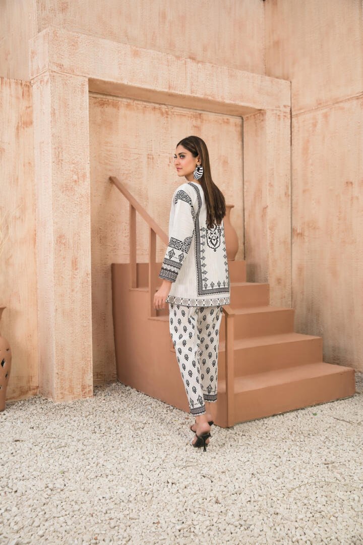 Tawakkal 2 Piece Printed Viscose Suit (D-1258) gulbuy.com