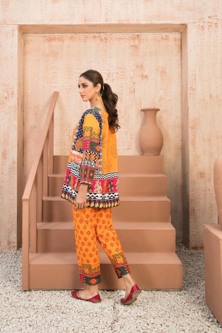 Tawakkal 2 Piece Printed Viscose Suit (D-1257) gulbuy.com