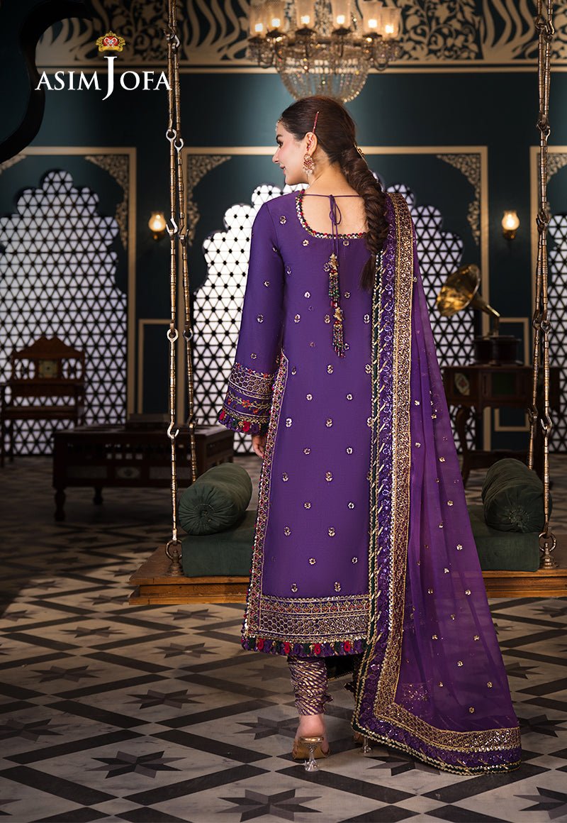 ASIM JOFA 3 PIECE EMBROIDERED LAWN SUIT (AJFI-16) gulbuy.com
