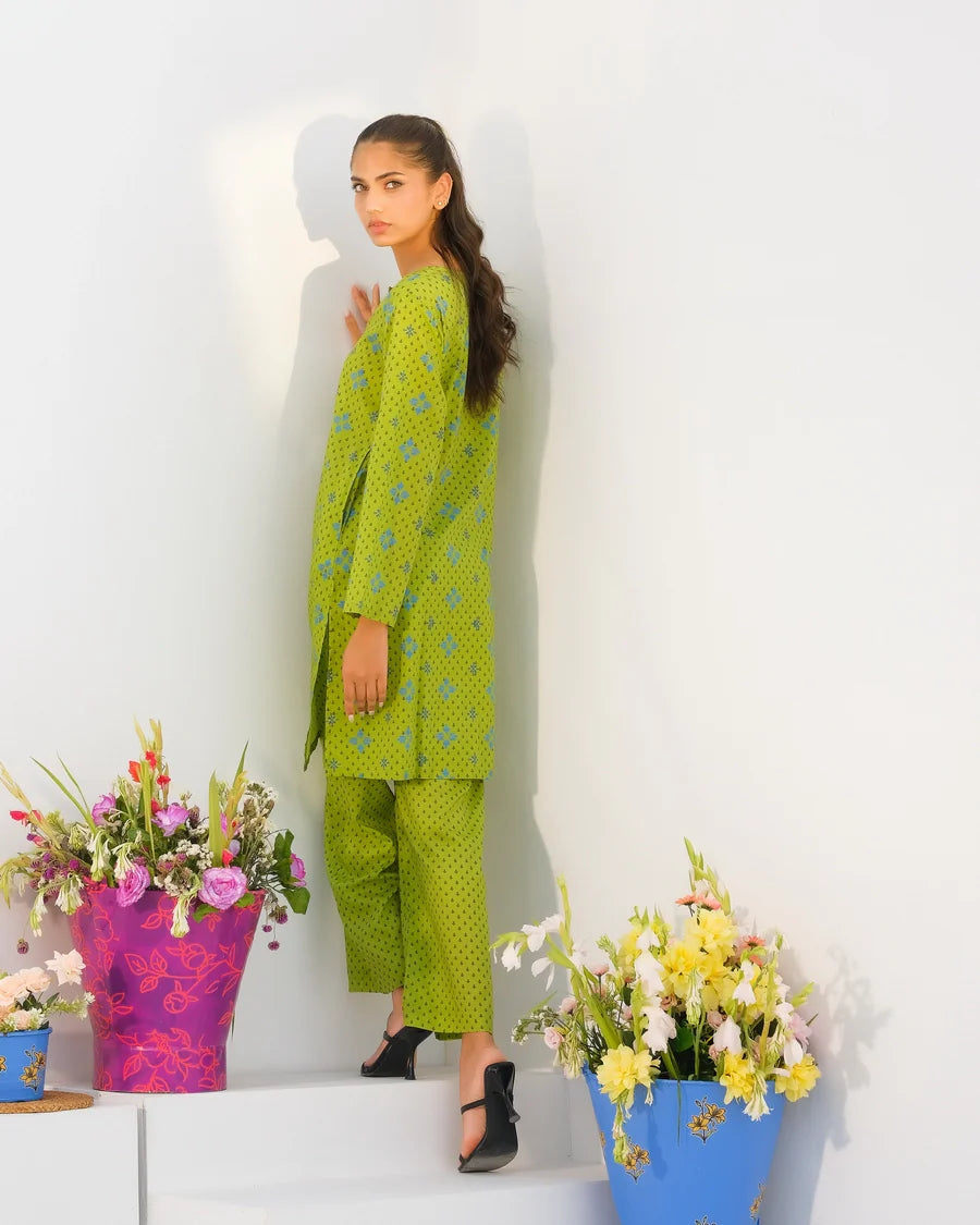 Dhaga 2Pc Printed Lawn Suit Matching separate 009 gulbuy.com