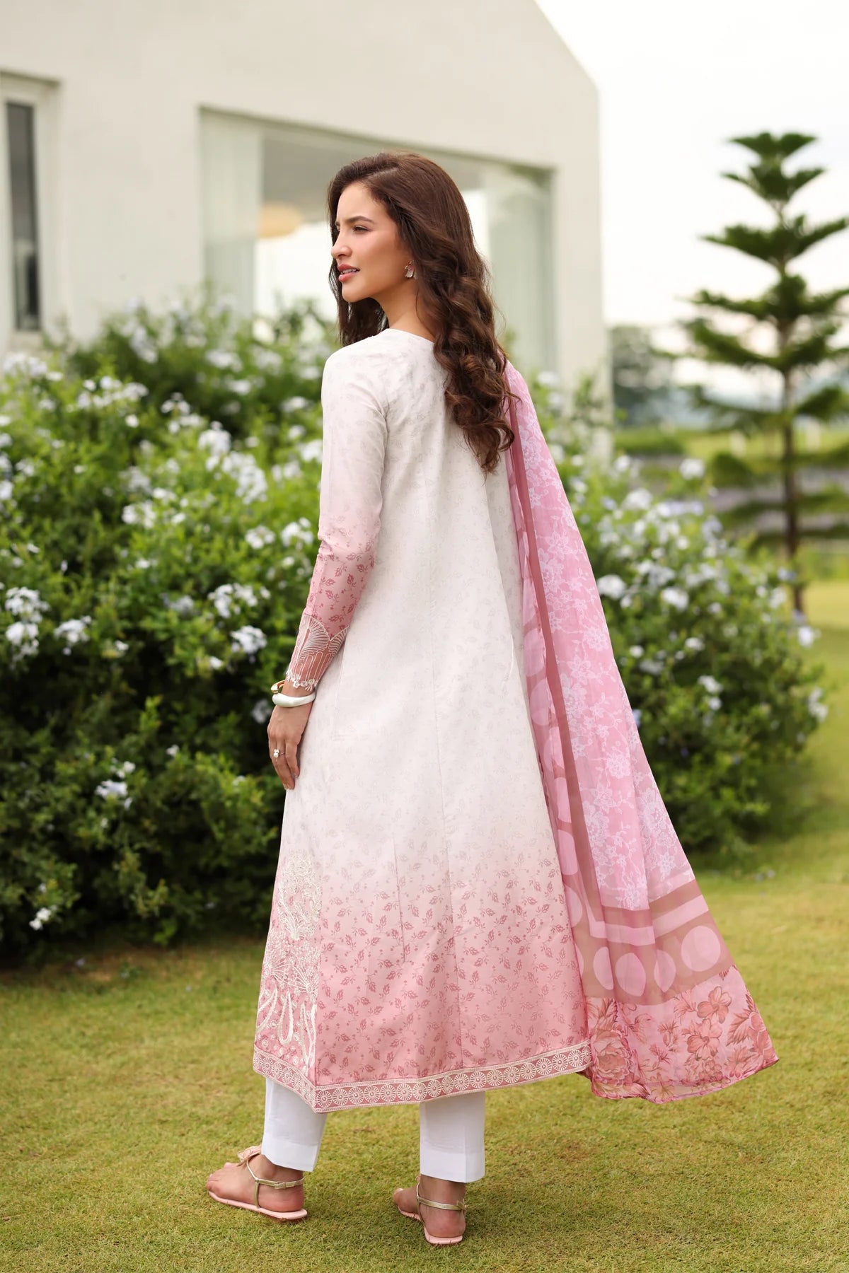 Xenia 3Pc Embroidered Lawn Suit BERYLA gulbuy.com