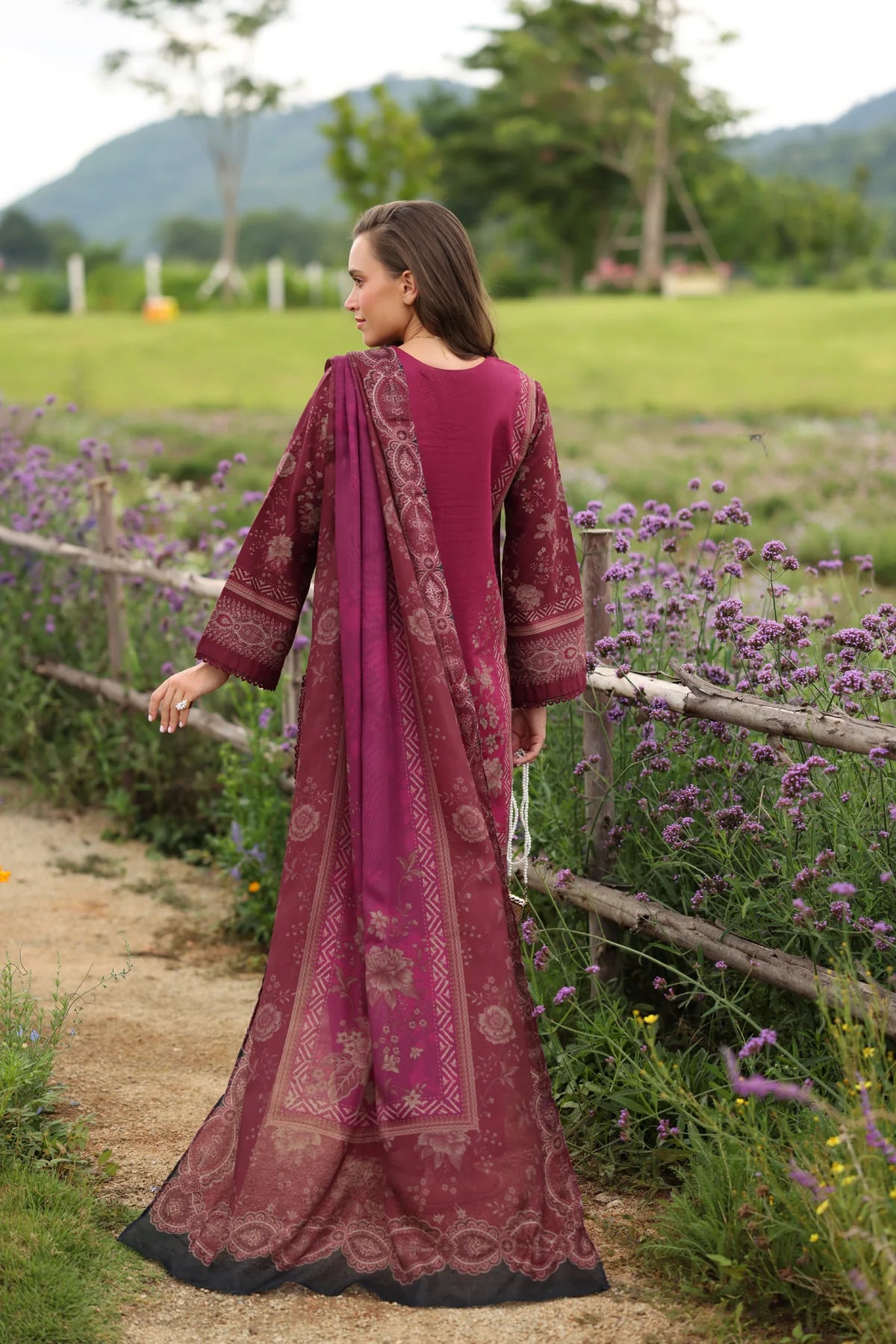 Xenia 3Pc Embroidered Lawn Suit STERLING gulbuy.com