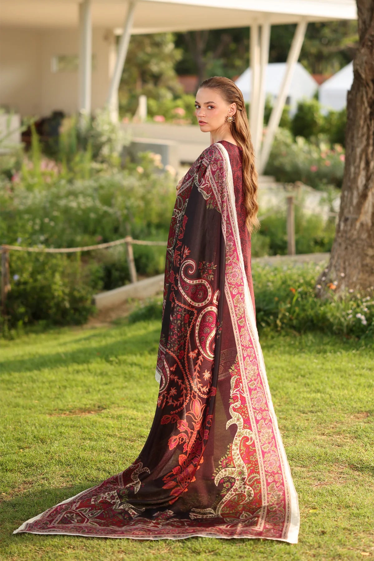 Xenia 3Pc Embroidered Lawn Suit ORNATE gulbuy.com
