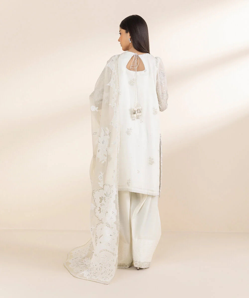 Sapphire 3Pc Embroidered Cotton Suit 0U3FELX25V24 gulbuy.com