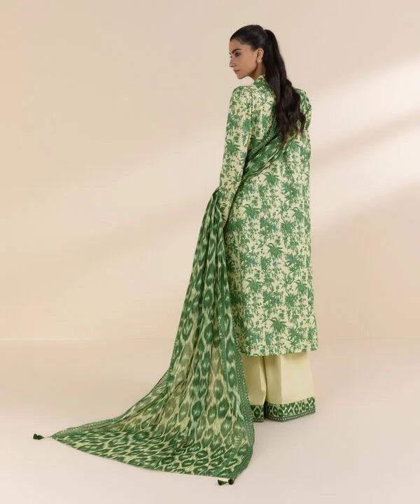 Sapphire 3Pc Printed Lawn Suit 0U3PDY25V122 gulbuy.com