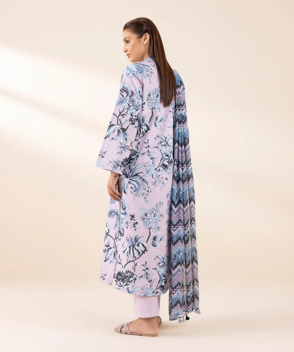 Sapphire 3Pc Printed Lawn Suit 0U3PDY25V158 gulbuy.com