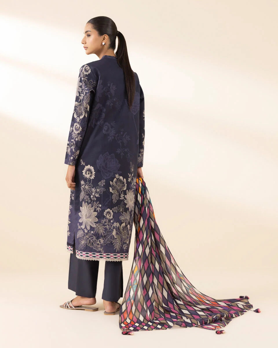 Sapphire 3Pc Printed Lawn Suit 0U3PDY25V336 gulbuy.com