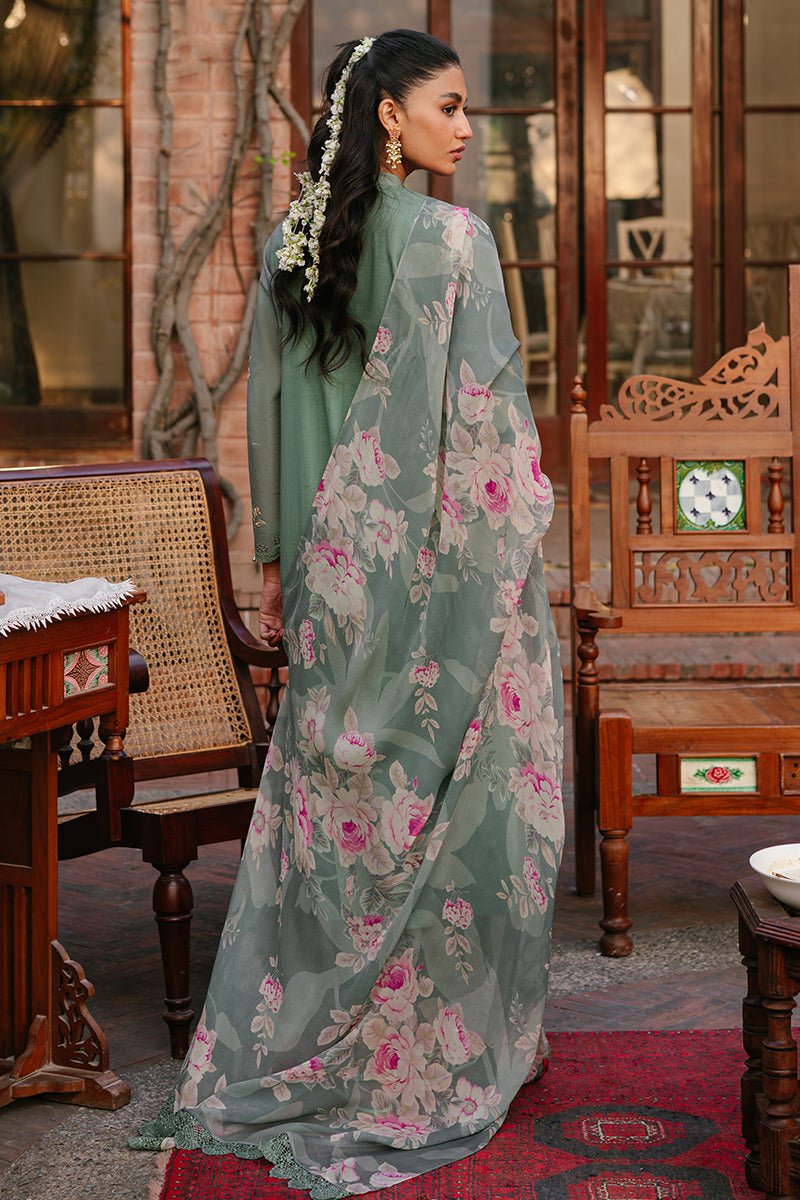CROSS STITCH 3 PIECE EMBROIDERED LAWN SUIT (0124RTSPRTLWN0215) gulbuy.com