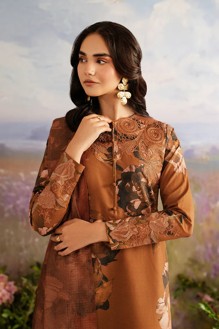 Iznik 3Pc Printed Lawn Suit UE-456 gulbuy.com
