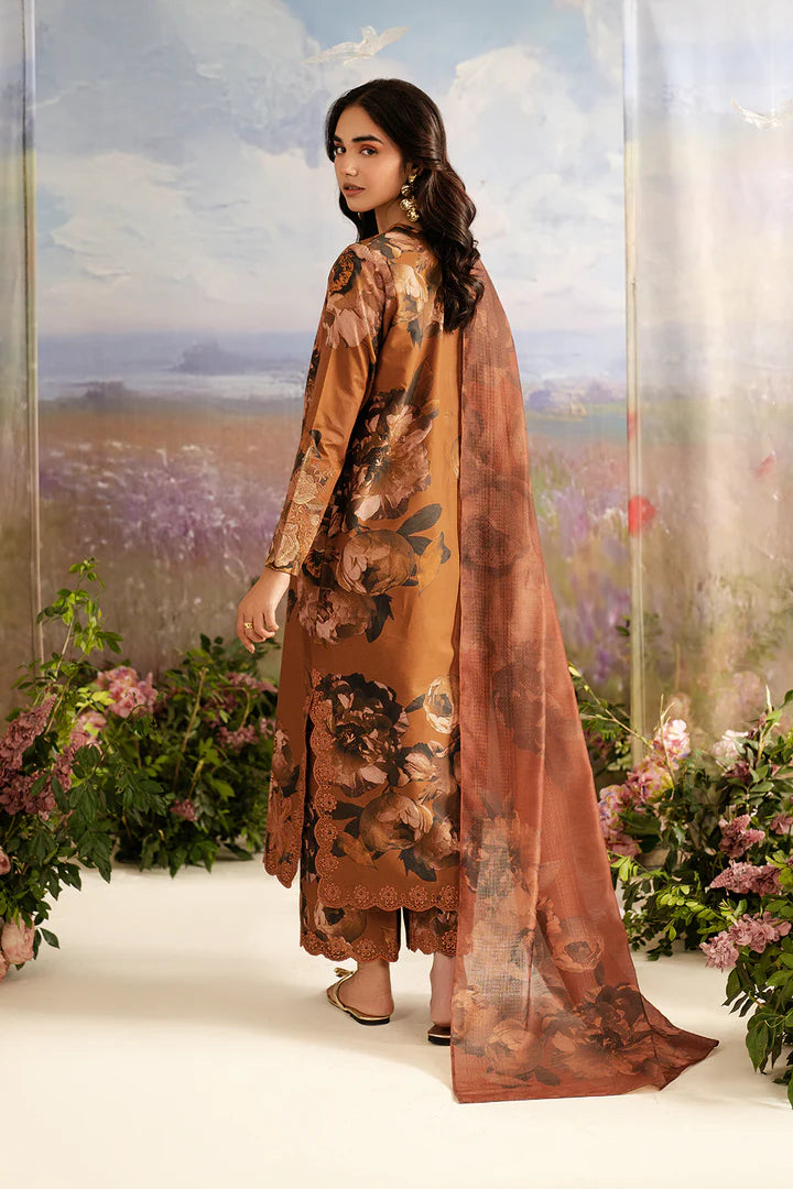 Iznik 3Pc Printed Lawn Suit UE-456 gulbuy.com