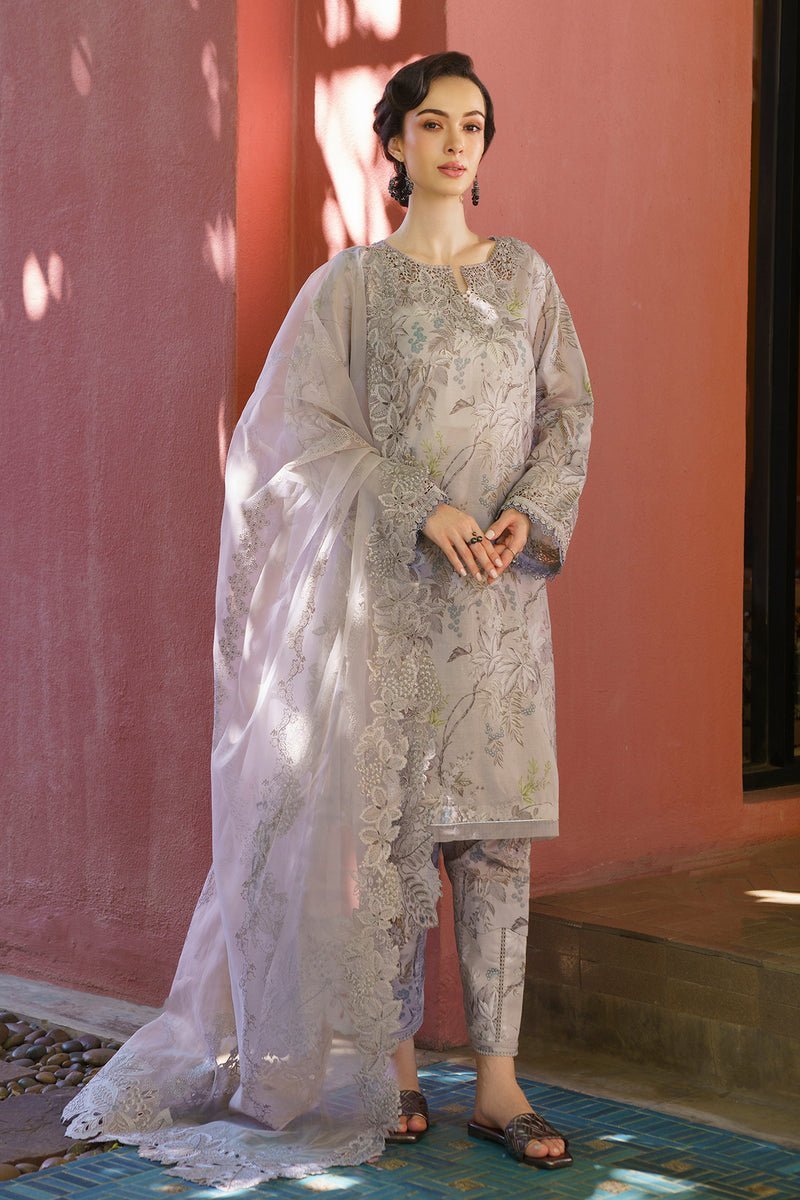 BAROQUE 3PC EMBROIDERED PRINTED LAWN SUIT (BQU-UF-D578)
