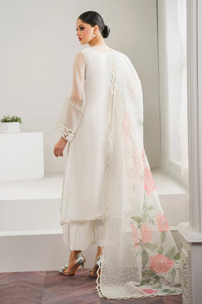 Baroque 3Pc Embroidered Organza Suit SF-526 gulbuy.com