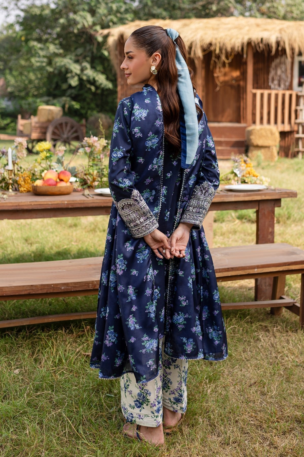 Batik 3Pc Printed Khaddar Dress Ehaan gulbuy.com