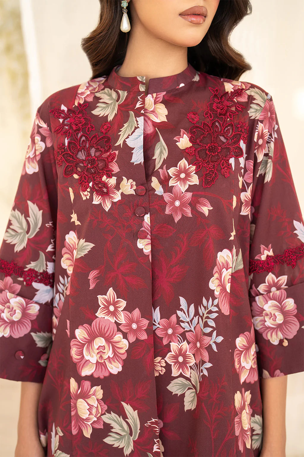 Iznik 3Pc Embroidered Lawn Suit UE-439 gulbuy.com