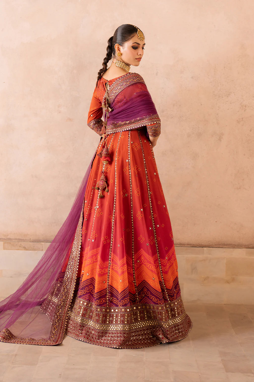 Iznik 3PC Embroidered Chiffon Suit UE-334 gulbuy.com