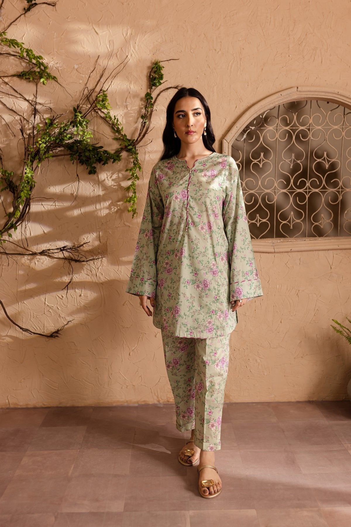 Batik 2Pc Printed Lawn Suit (Orla-2Pc)