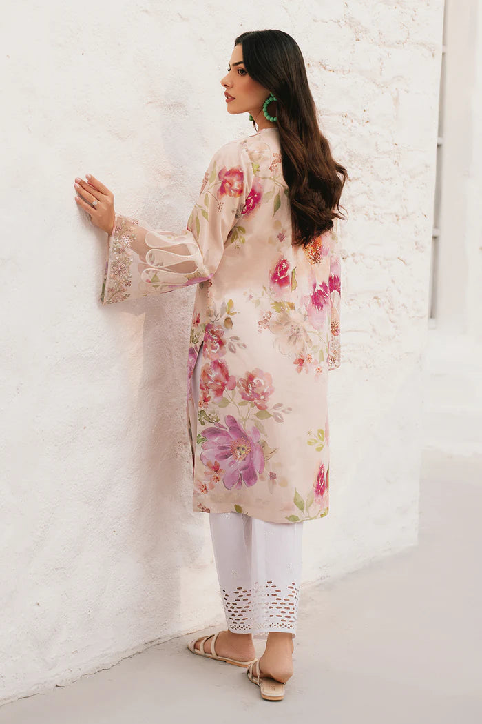 Baroque 2Pc Printed Lawn Suit PR-1077 gulbuy.com