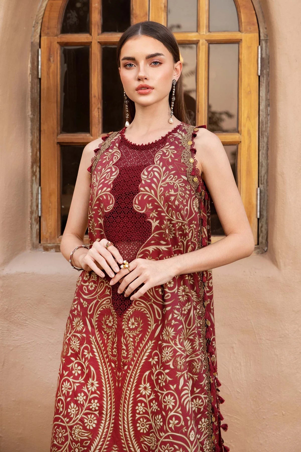 Maria B 3Pc Printed Lawn Suit MPT-2512-A gulbuy.com