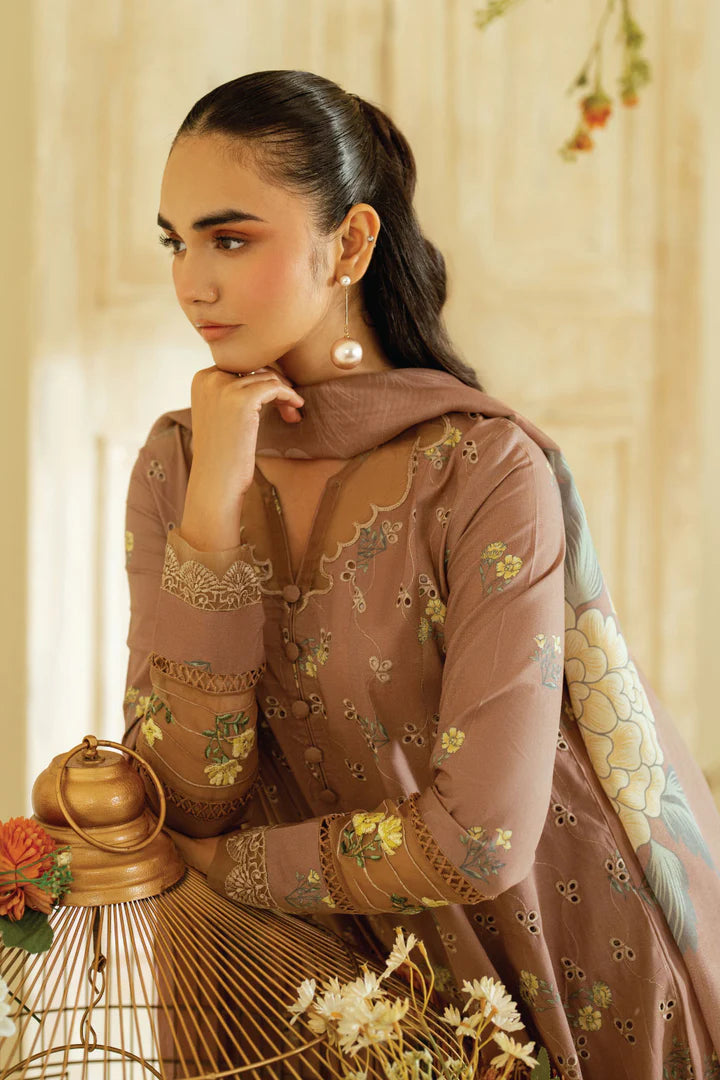 Iznik 3Pc Printed Lawn Suit UE-448 gulbuy.com