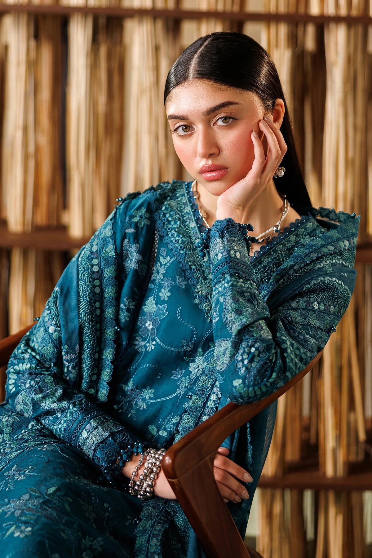 Baroque 3Pc Embroidered Lawn Suit EL26-D04 gulbuy.com