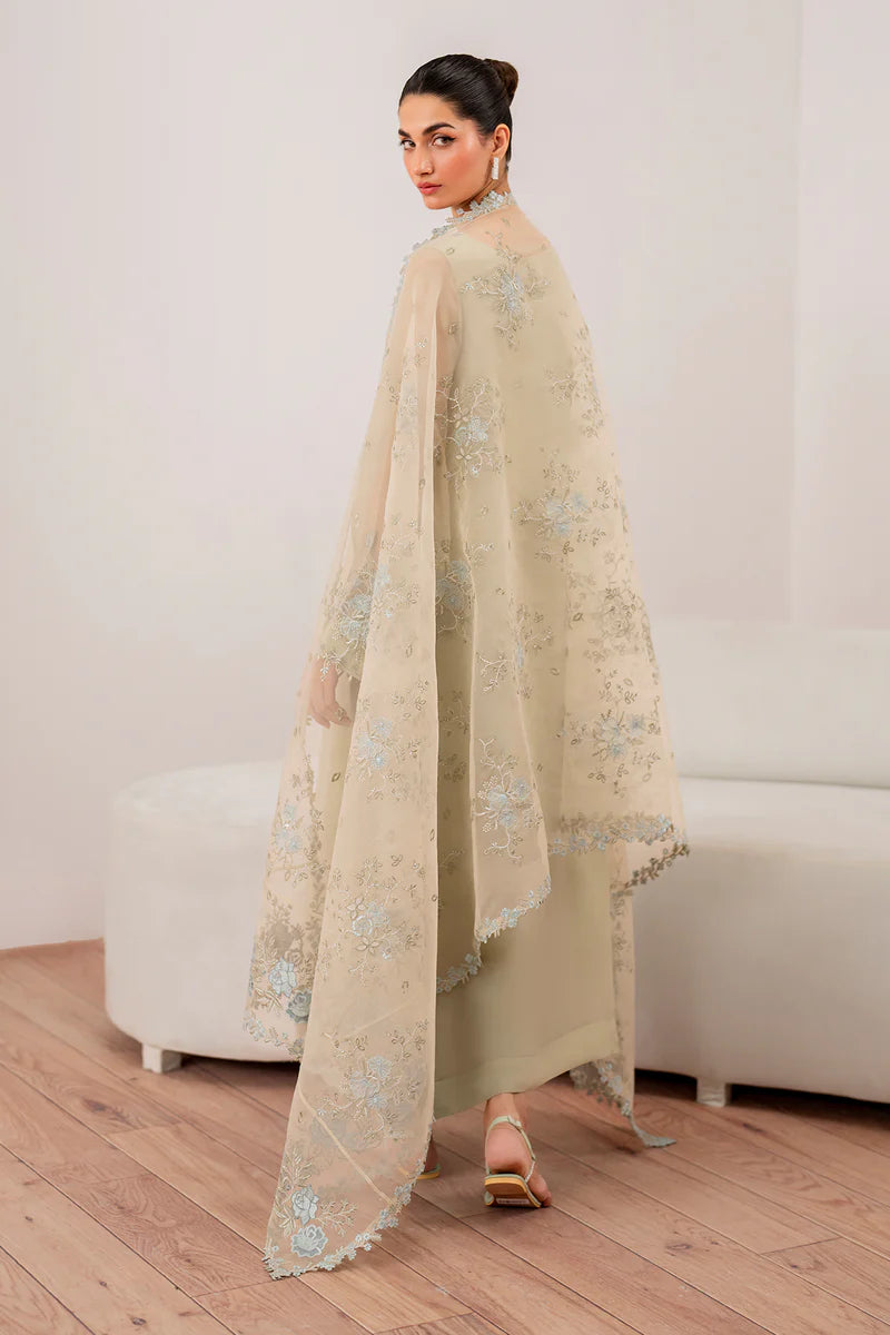 Baroque 3Pc Embroidered Lawn Suit PR-998 gulbuy.com