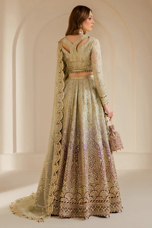 Jazmin 3Pc Embroidered Chiffon Suit WF’25-09 gulbuy.com