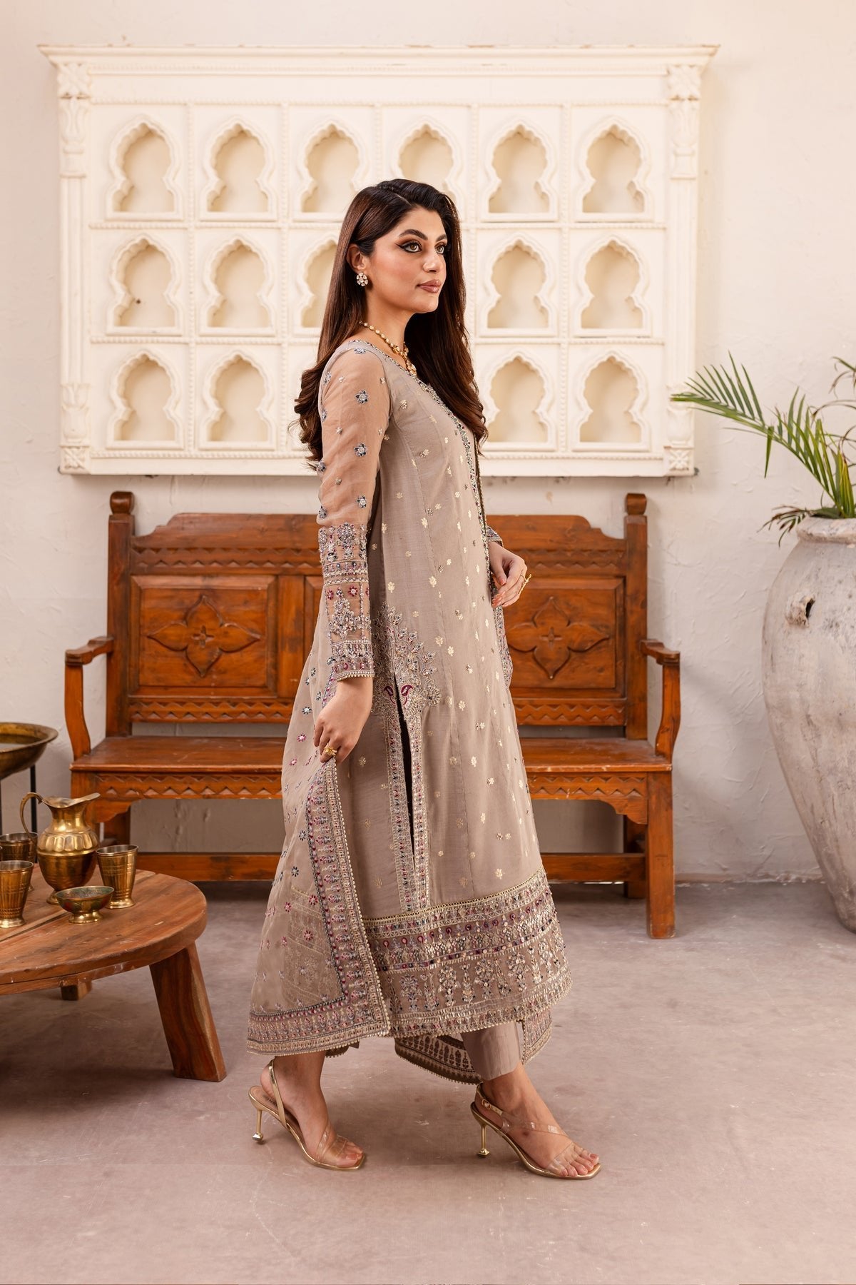 Batik 3Pc Organza Formal Suit (Zargul-3Pc)