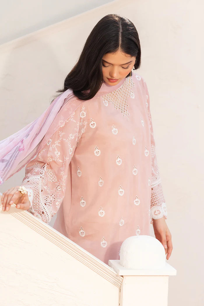Baroque 3Pc Embroidered Lawn Suit UF-4145 gulbuy.com