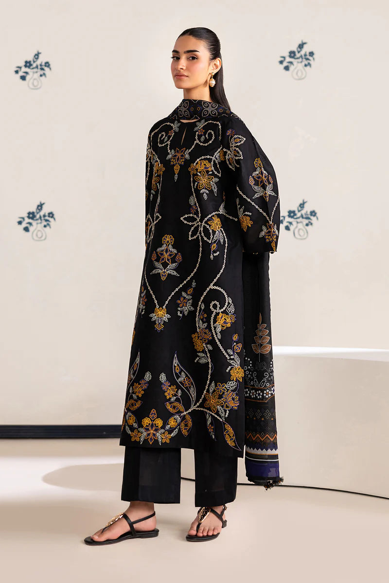 Baroque 3Pc  Embroidered Lawn Suit PR-1331