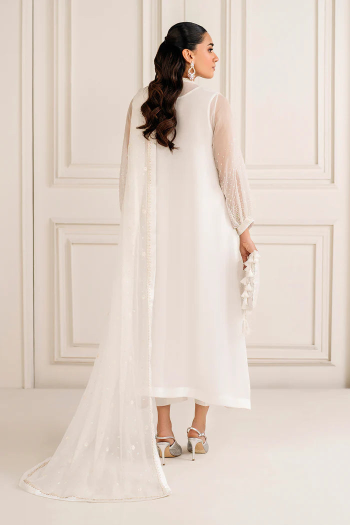 Baroque 3Pc Embroidered Chiffon Suit PR-1135 gulbuy.com