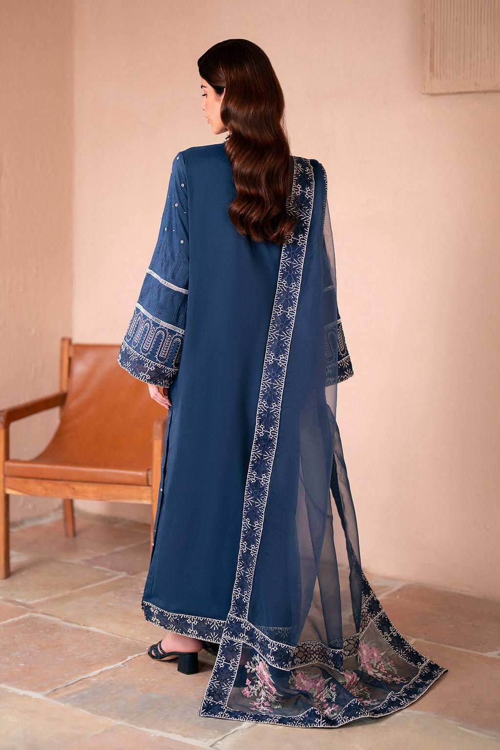 Vanya 3 Piece Embroidered Silk Lawn Suit (CN-06)