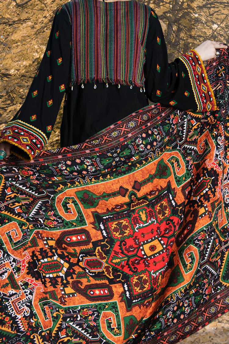 Almirah 3Pc Embroidery Khaddar Suit-AWP-180 gulbuy.com