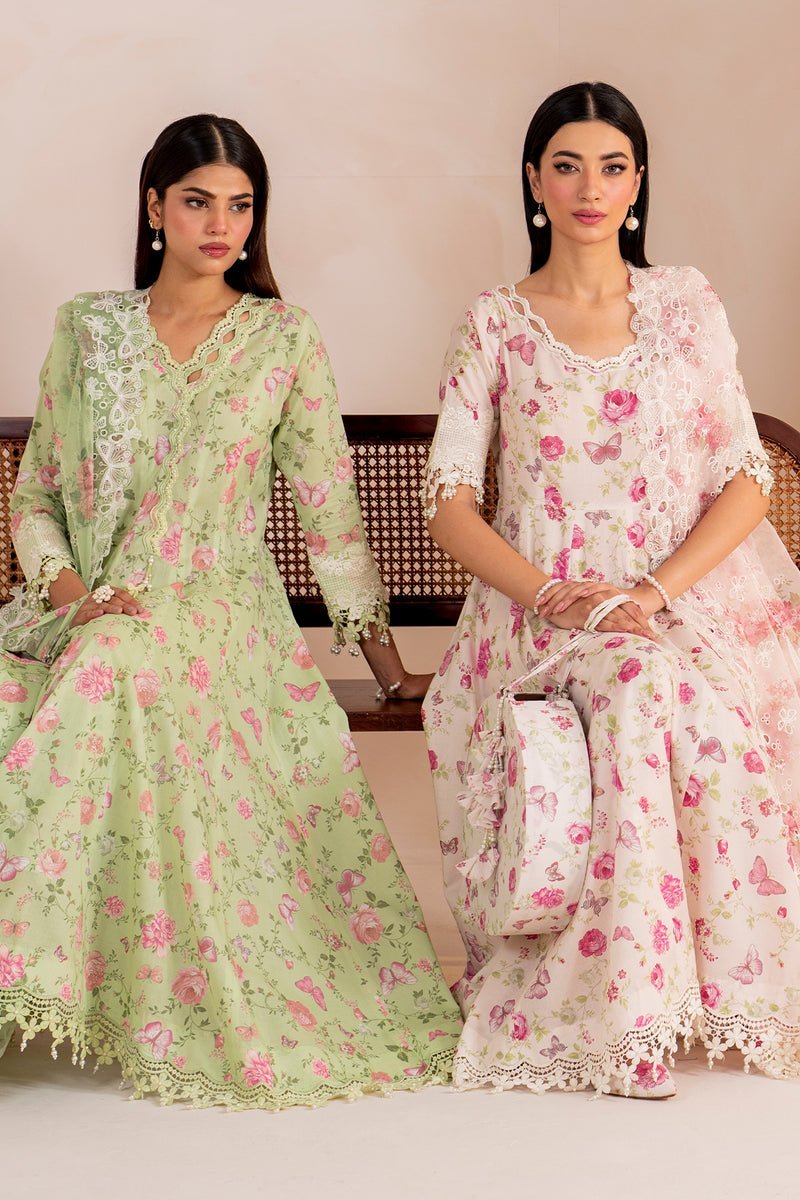 BAROQUE 3PC EMBROIDERED PRINTED LAWN SUIT (BQU-UF-D711) gulbuy.com