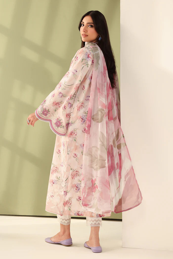 Baroque 3Pc Embroidered Lawn Suit UF-4177 gulbuy.com