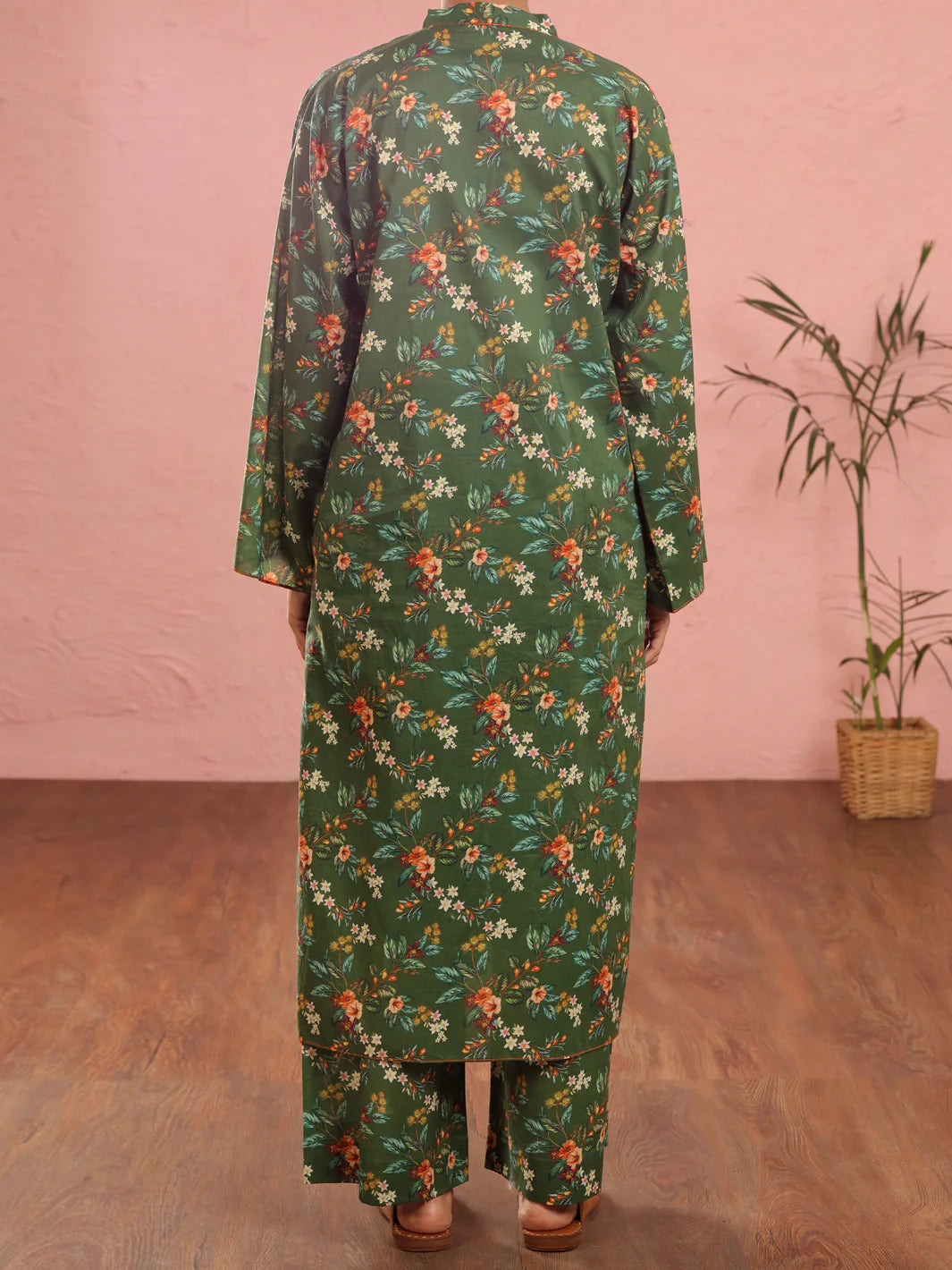Almirah 2Pc Printed Cambric Suit ALP-2PS-1966 gulbuy.com