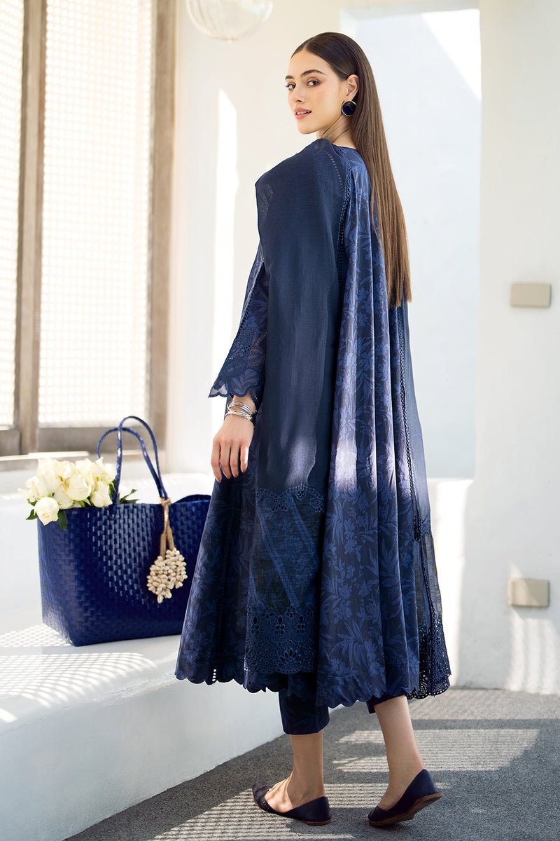 BAROQUE 3PC EMBROIDERED PRINTED LAWN SUIT (BQU-UF-D544) gulbuy.com
