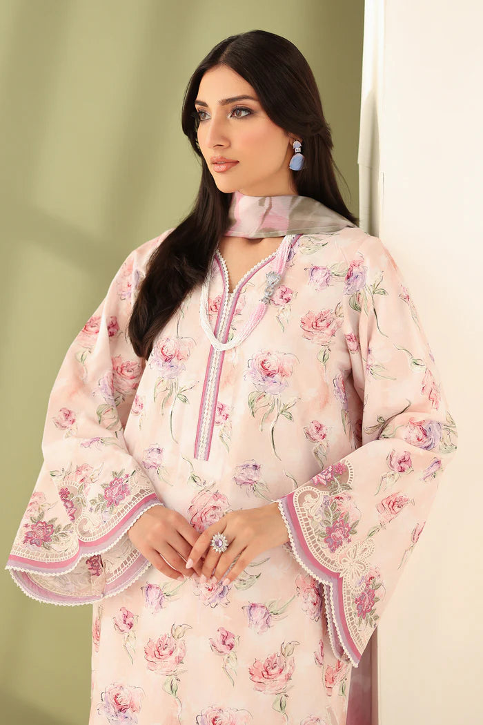 Baroque 3Pc Embroidered Lawn Suit UF-4177 gulbuy.com